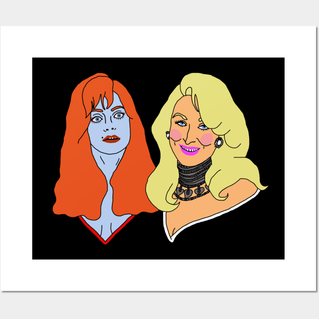 Death Becomes Her Wall Art by Lydia's Green Light Closet 